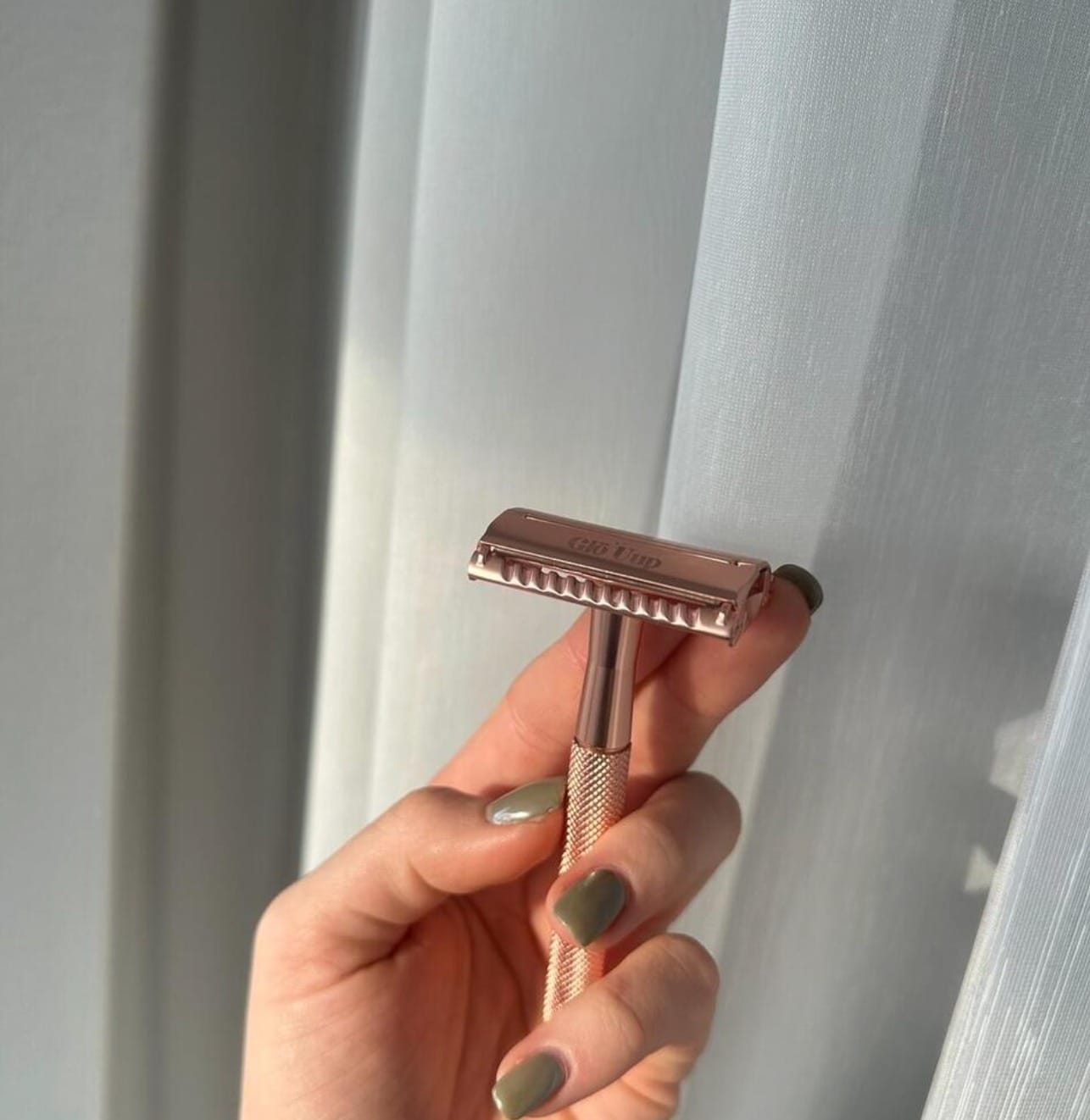 Customer photo review of סכין גילוח למניעת גירוי, פצעים ושיער חודרני של ALORA™
