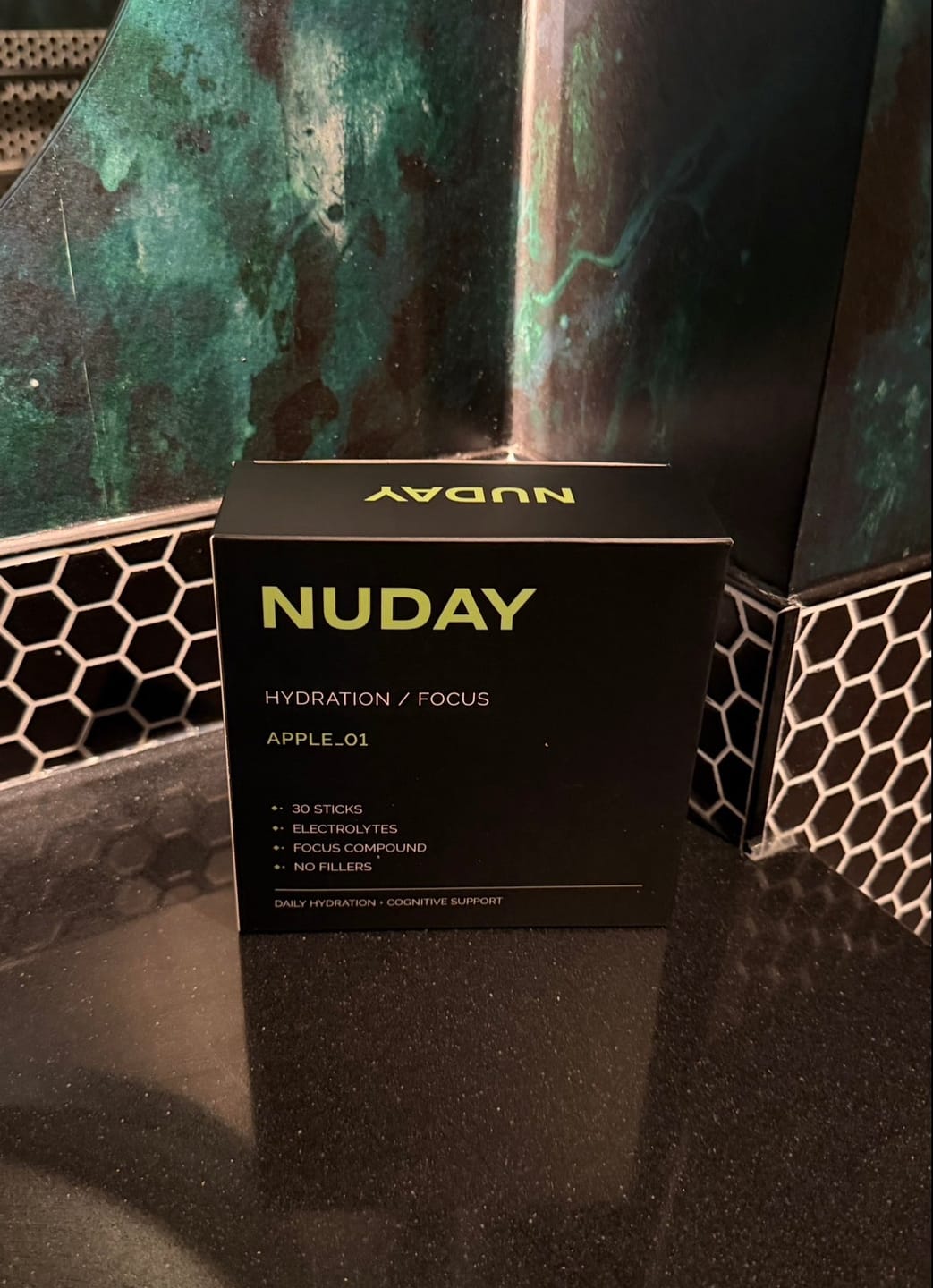 Customer photo review of Nuday Hydration + Focus Mix