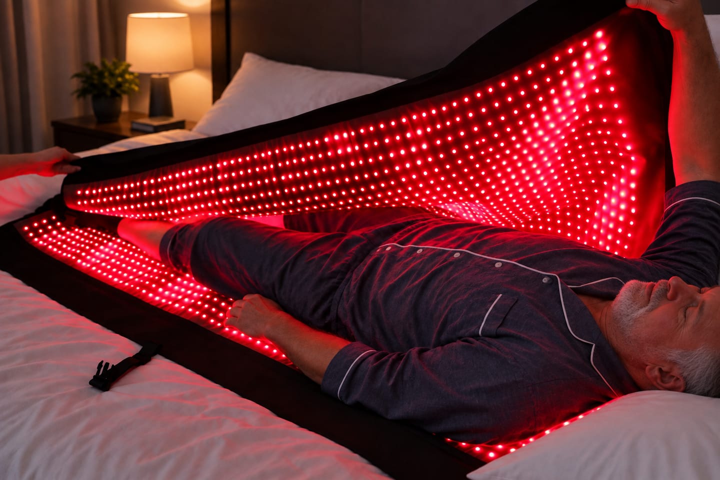 Customer photo review of LumyHealth Multi-Spectrum Red Light Therapy Bag