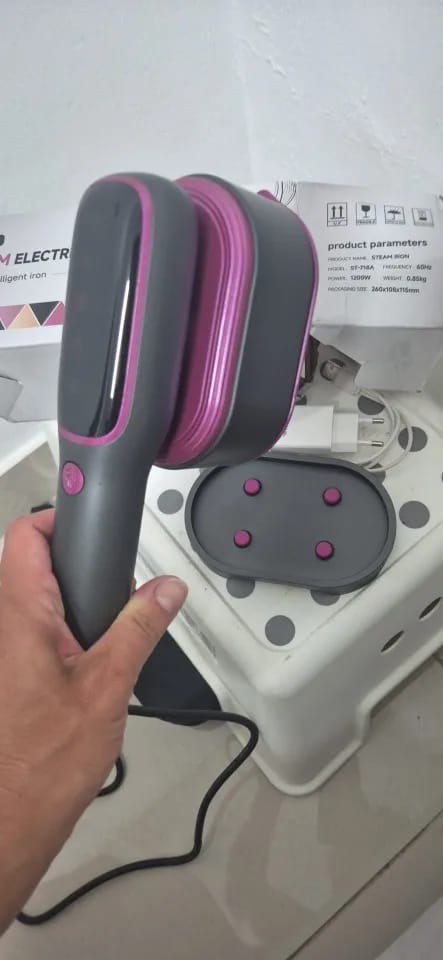 Customer photo review of The Perfect Press™ - 2 in 1 Steamer & Iron