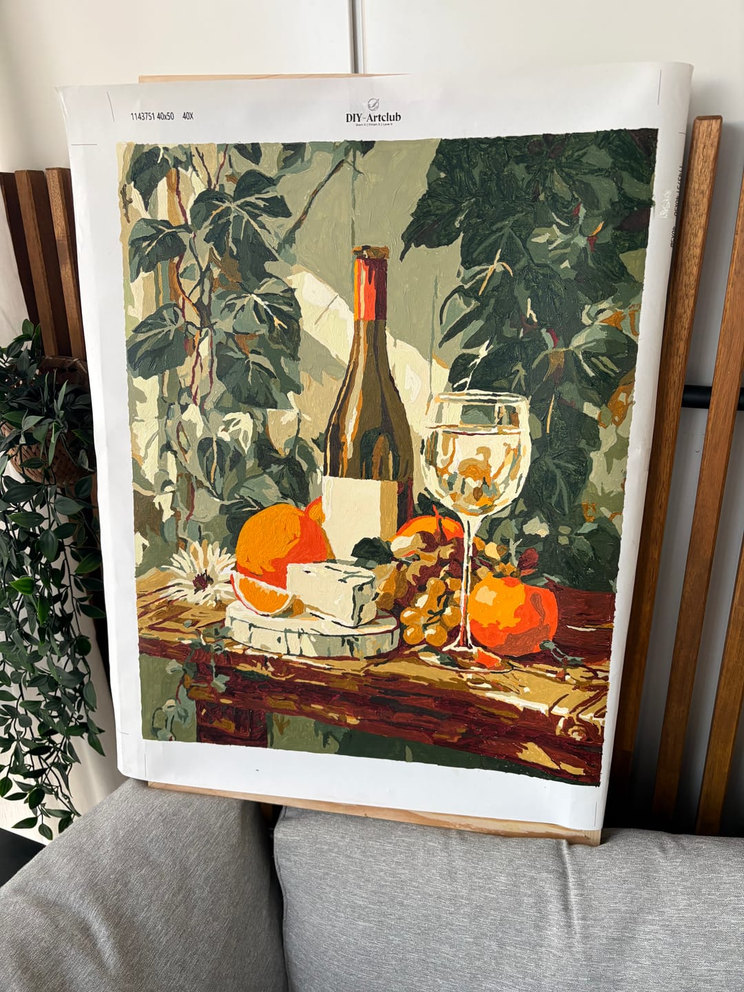 Customer photo review of A taste of Provence | Paint by Number