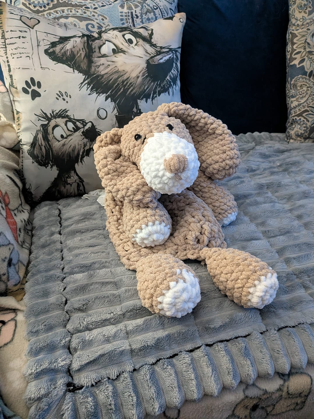 Customer photo review of Crochet Dog Pattern PDF
