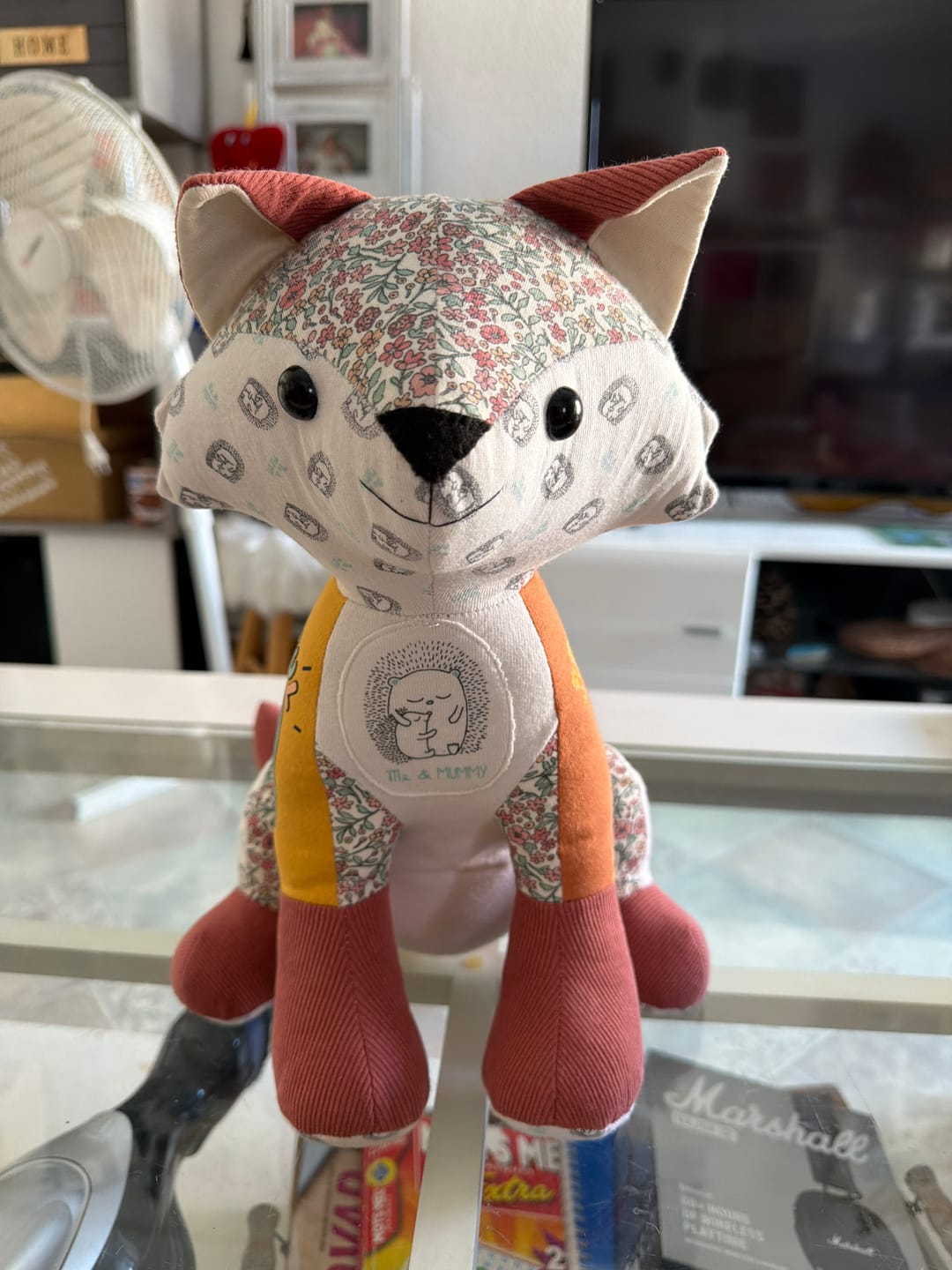 Customer photo review of Renard en peluche souvenir