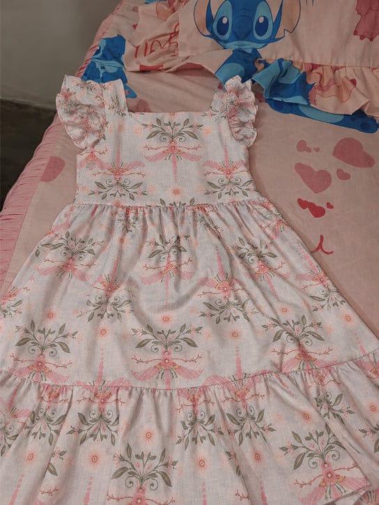 Customer photo review of Vestido Largo para niña - Sara