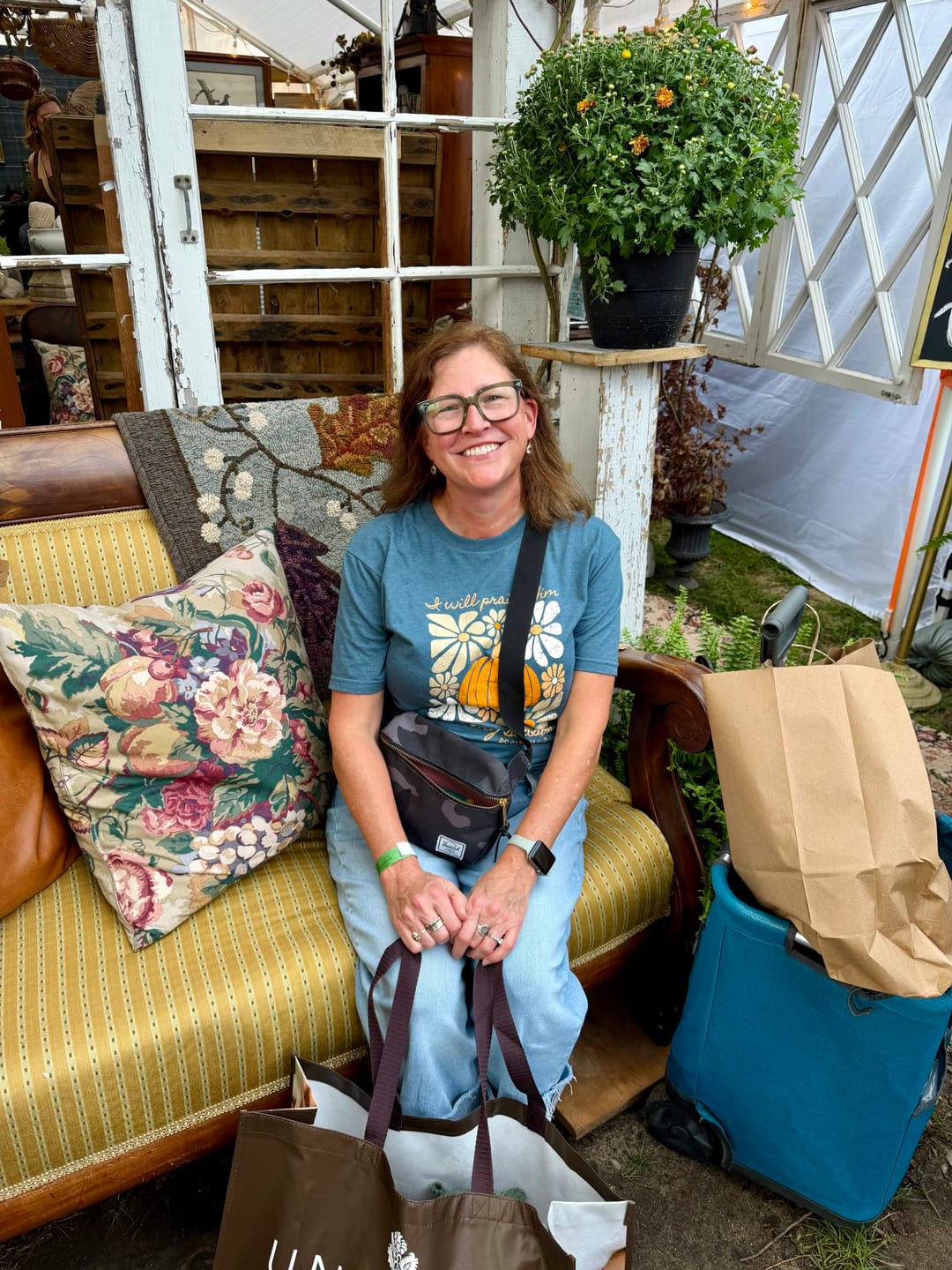 Customer photo review of Every Season Tee
