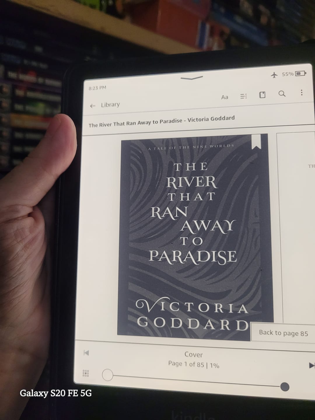Customer photo review of The River That Ran Away to Paradise (EBOOK)