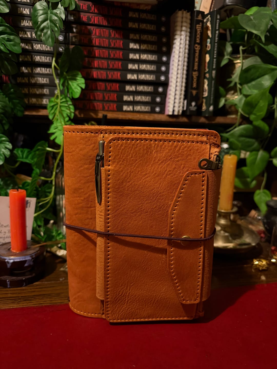 Customer photo review of ApplePig Mix Traveler's Notebook