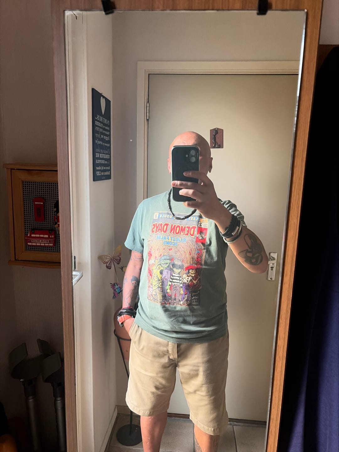 Customer photo review of Demon Days - Unisex Comfort Colors T-shirt