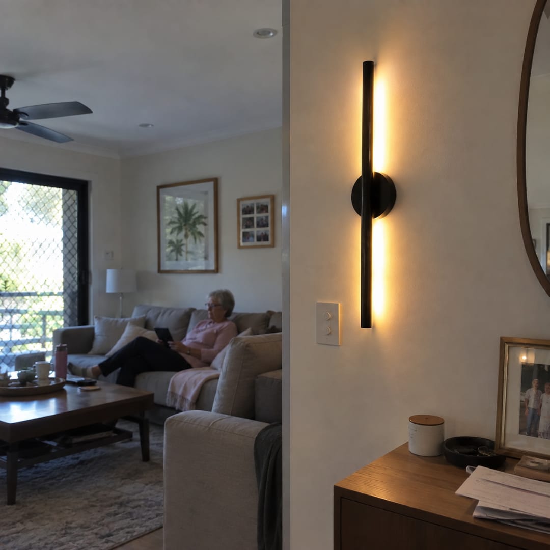 Customer photo review of ZenLumin - Remote Control LED Wall Light