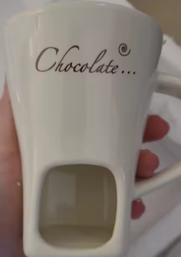 Customer photo review of The Date Night Fondue Kit