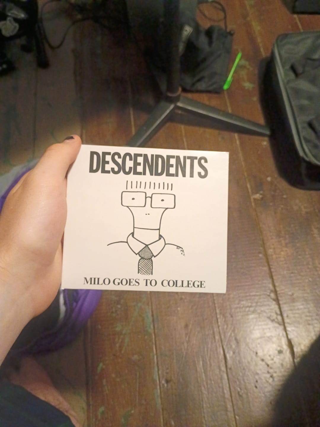 Customer photo review of Descendents - Milo Goes To College CD
