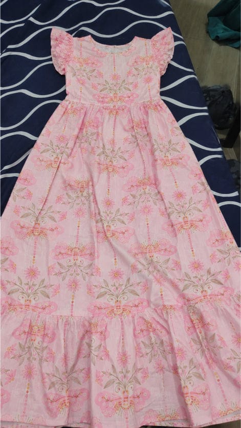 Customer photo review of Vestido Largo para niña - Sara