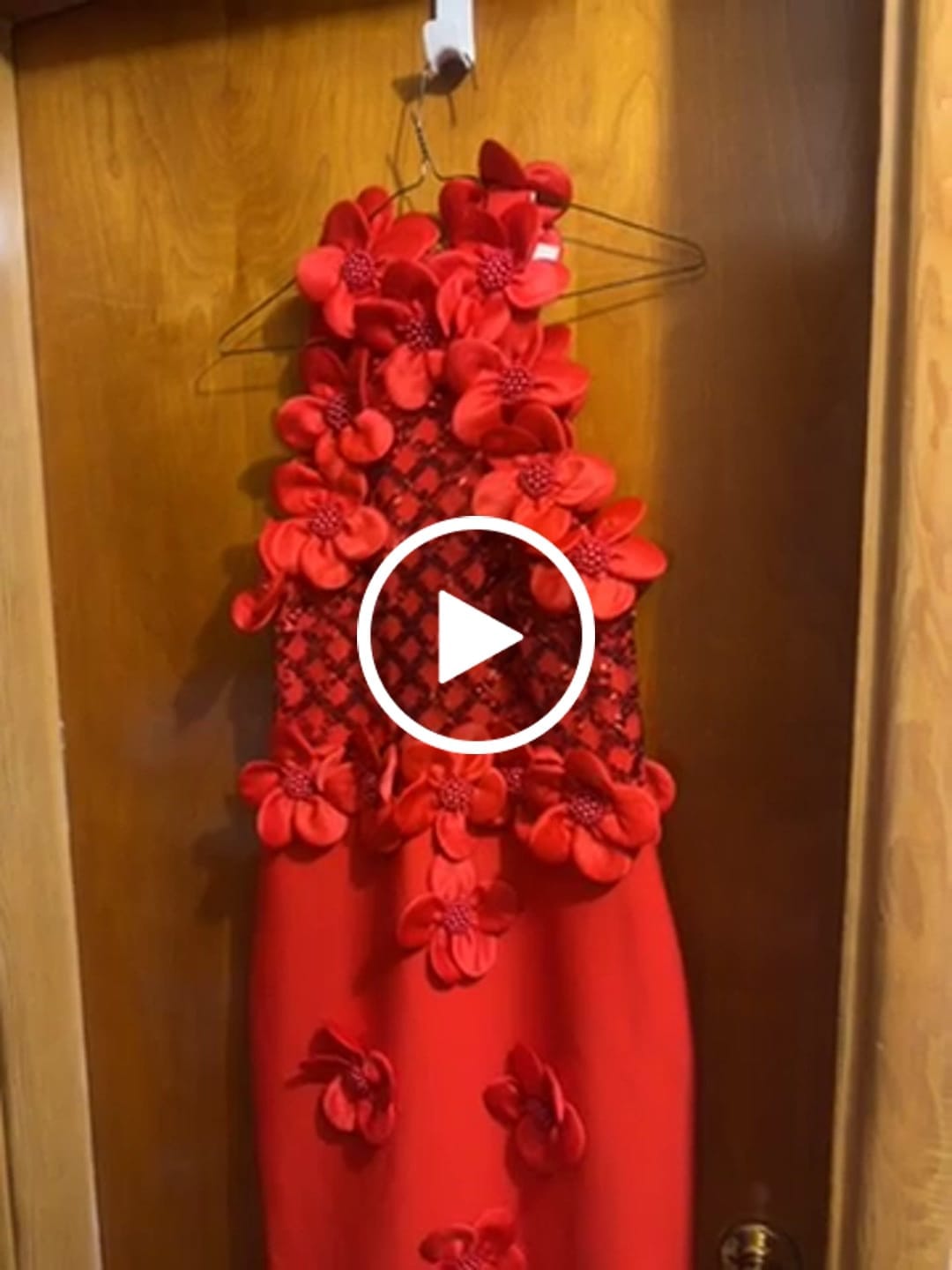Customer photo review of Fioretta Floral Bandage Dress