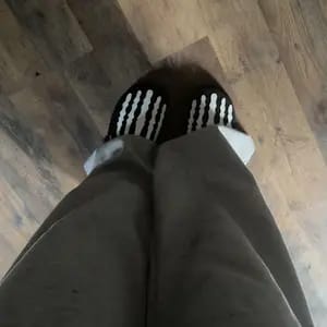 Customer photo review of Skeleton Mule Slides