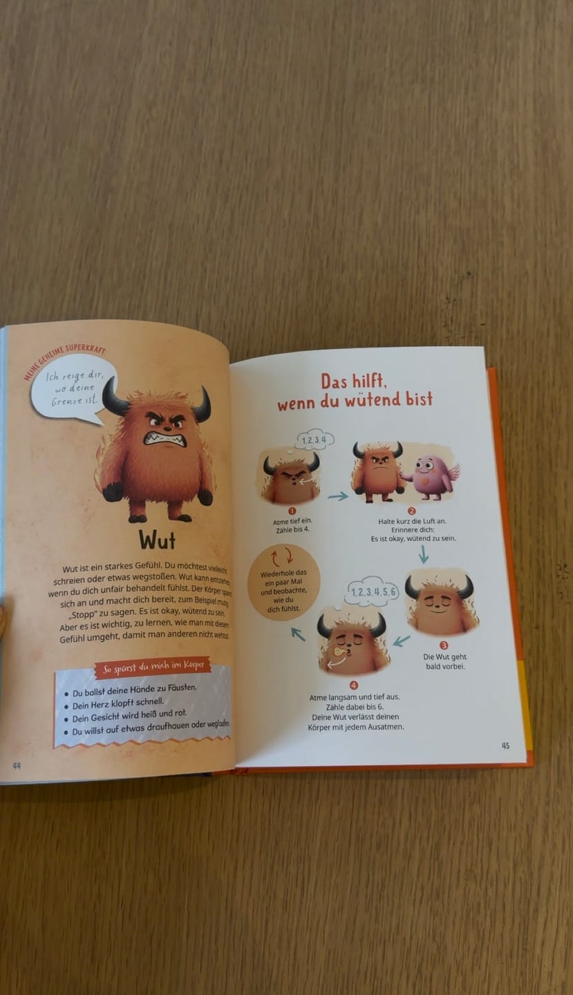 Customer photo review of Gefühlstagebuch Kinder