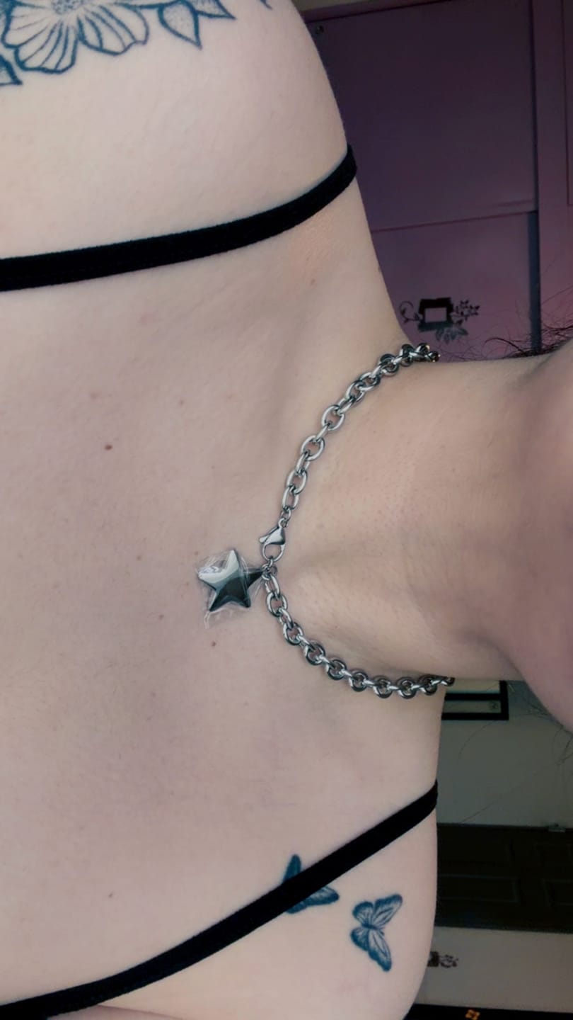Customer photo review of Collar Dazzle Plata
