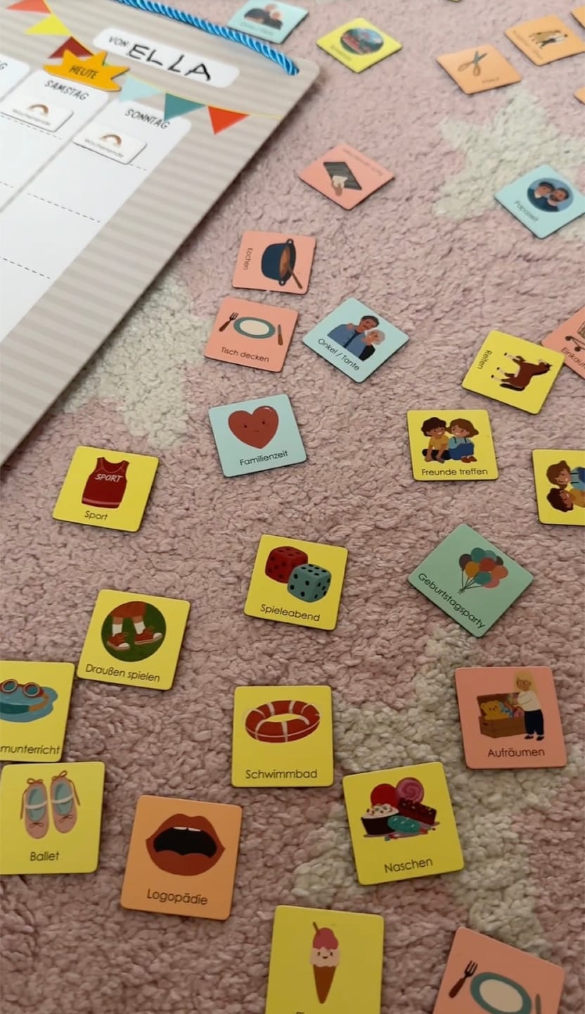 Customer photo review of Wochenplaner für Kinder Natur