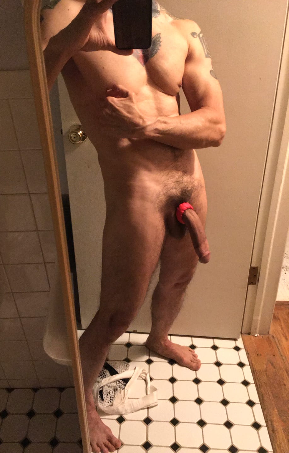 Customer photo review of Men’s Net Bait Mesh Briefs
