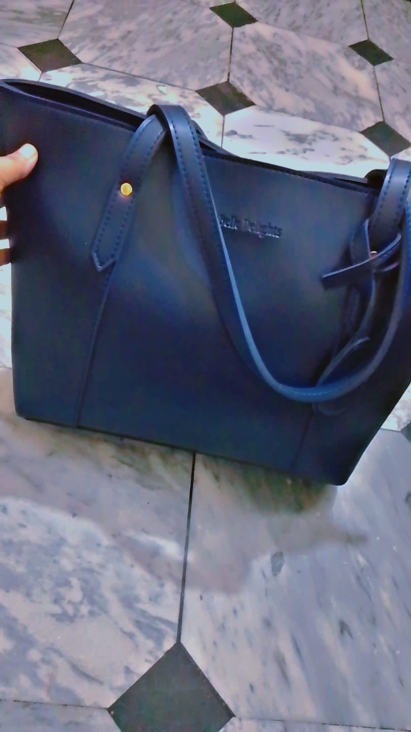Customer photo review of Blue Belle The Tote Bag