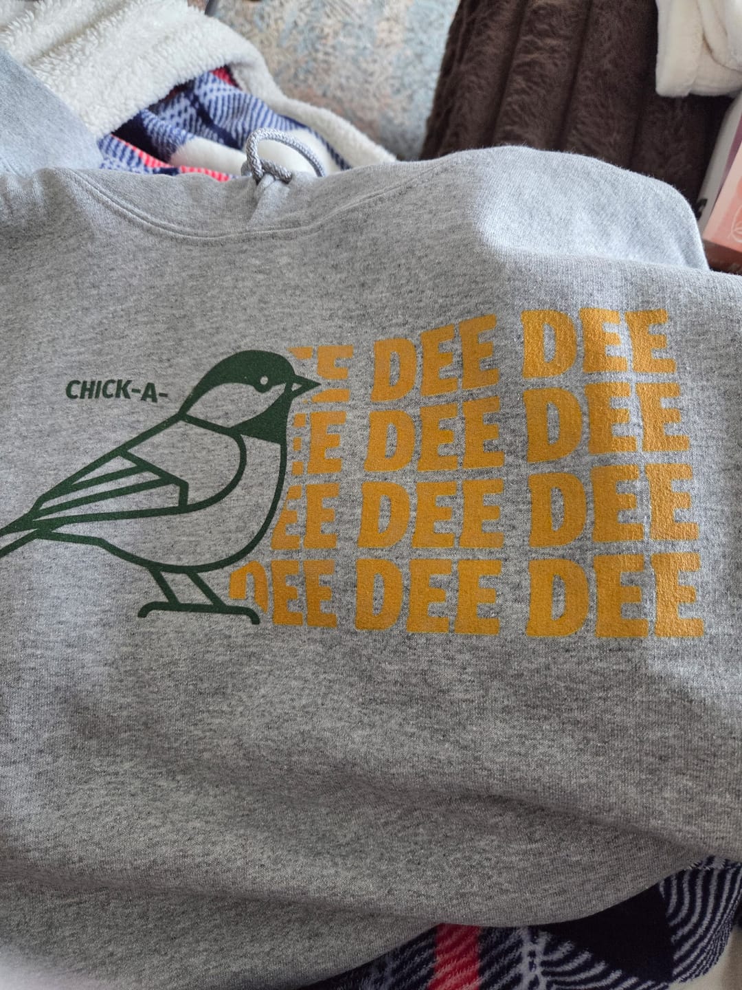 Customer photo review of Chickadee Dee Dee Hoodie