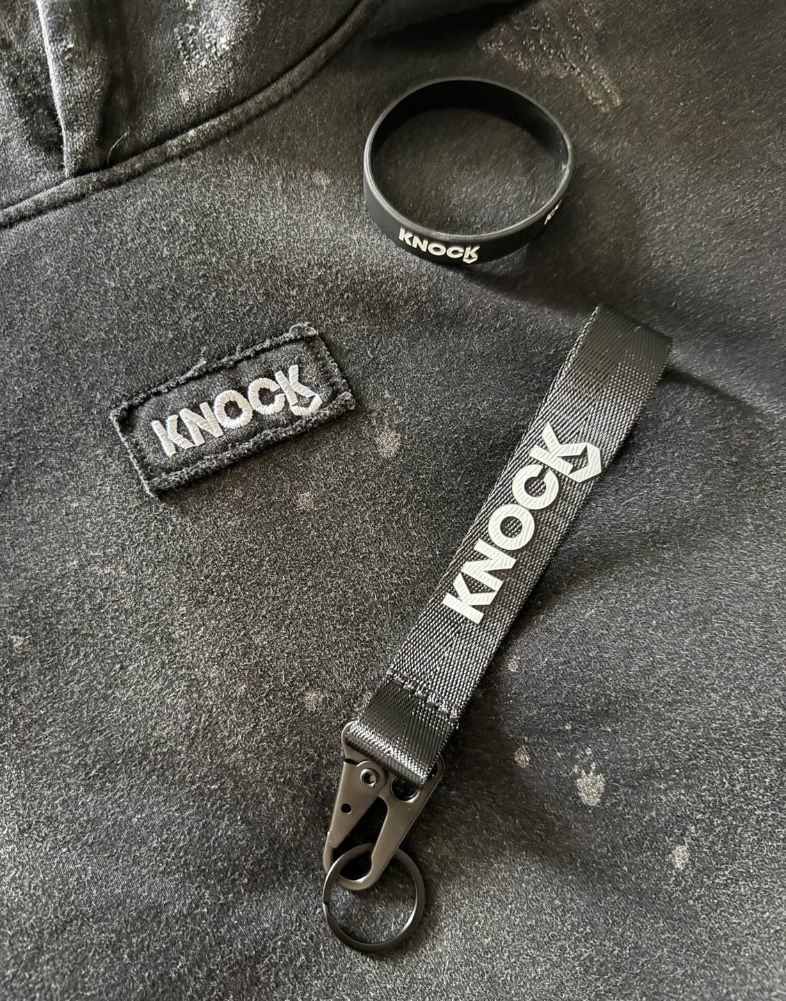 Customer photo review of DISTORTED HOODIE