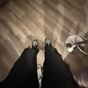Customer photo review of Skeleton Mule Slides