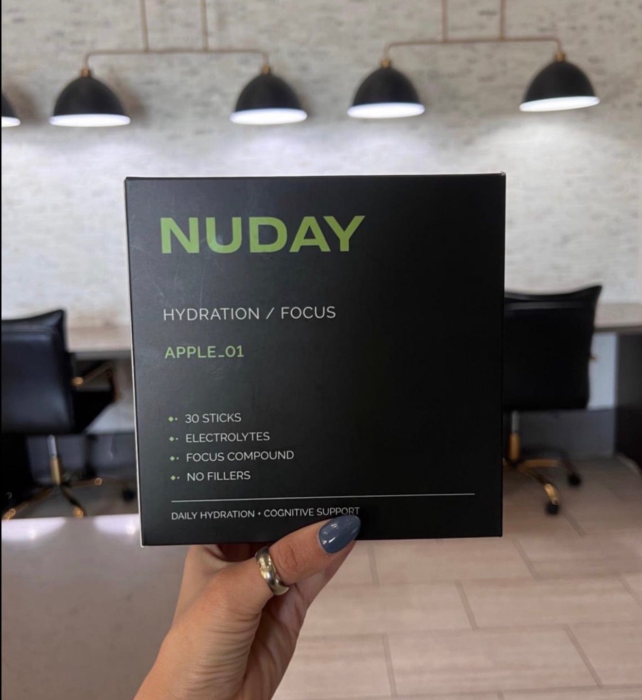Customer photo review of Nuday Hydration + Focus Mix