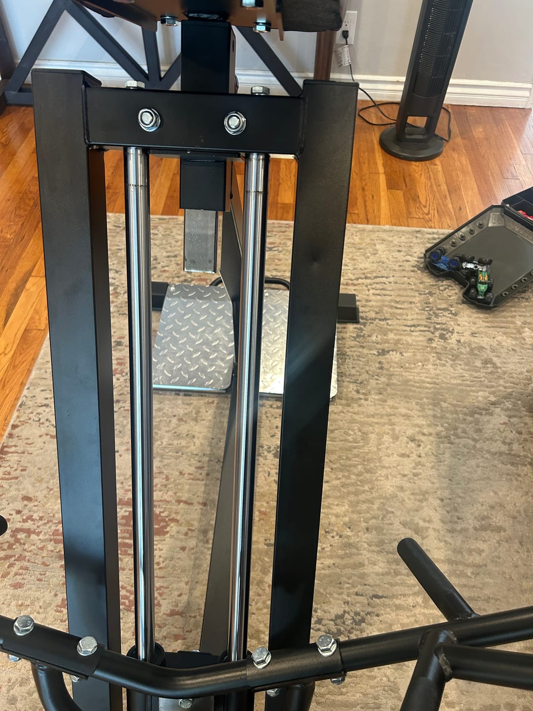 Customer photo review of T-bar Linear Row Machine S7