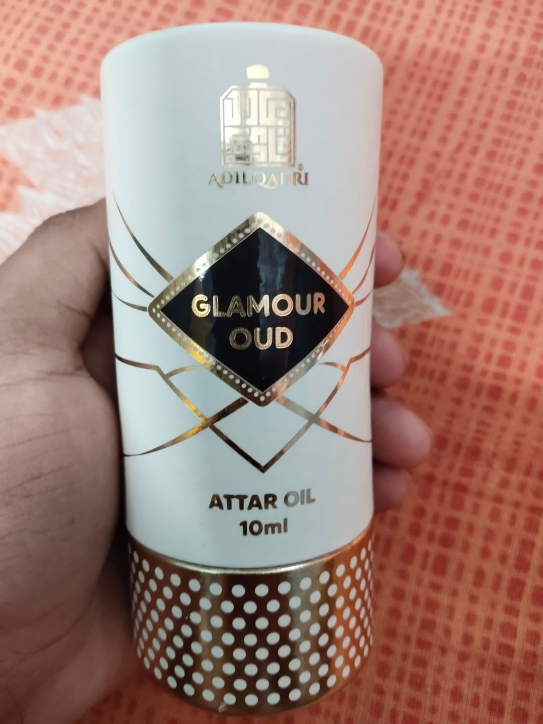 Customer photo review of Glamour Oud Attar Perfume 10ml
