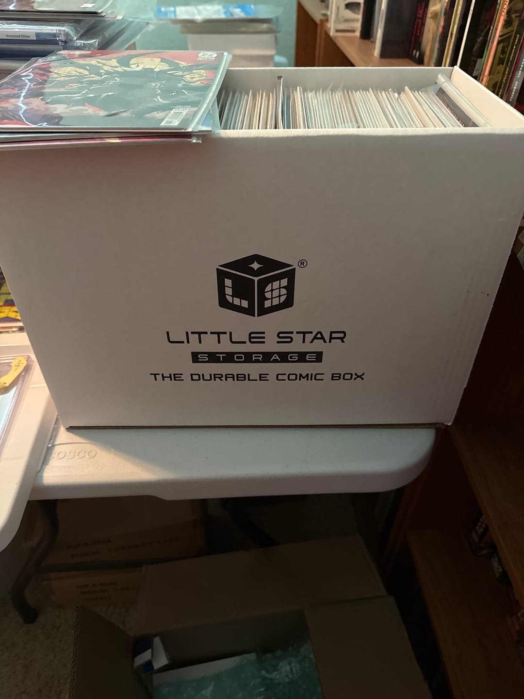 Customer photo review of Short Comic Box - 10 Pack