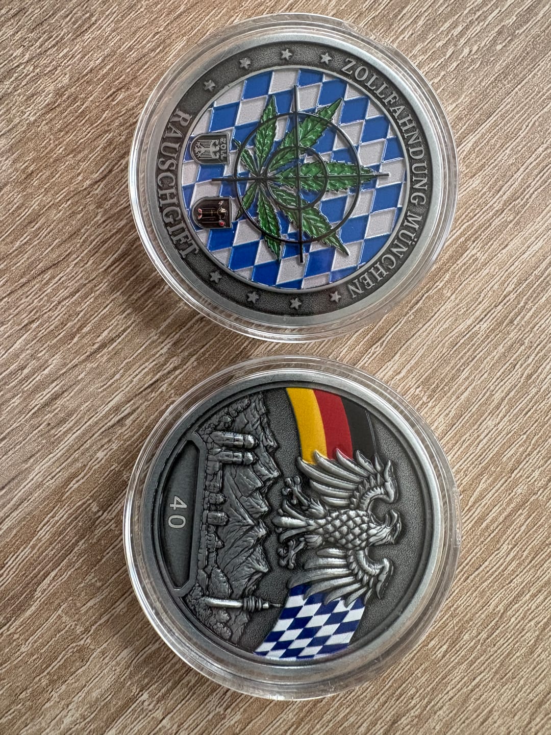 Customer photo review of Individuell gefertigte Coins (ab 25 Stück)