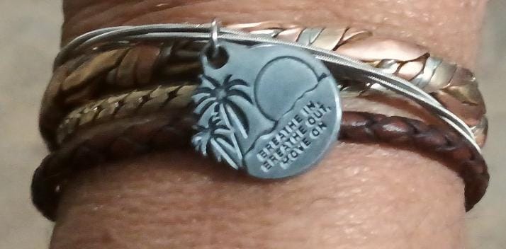 Customer photo review of GUITAR STRING - “BREATHE IN, BREATHE OUT, MOVE ON”
