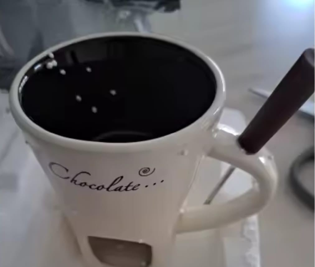 Customer photo review of The Date Night Fondue Kit