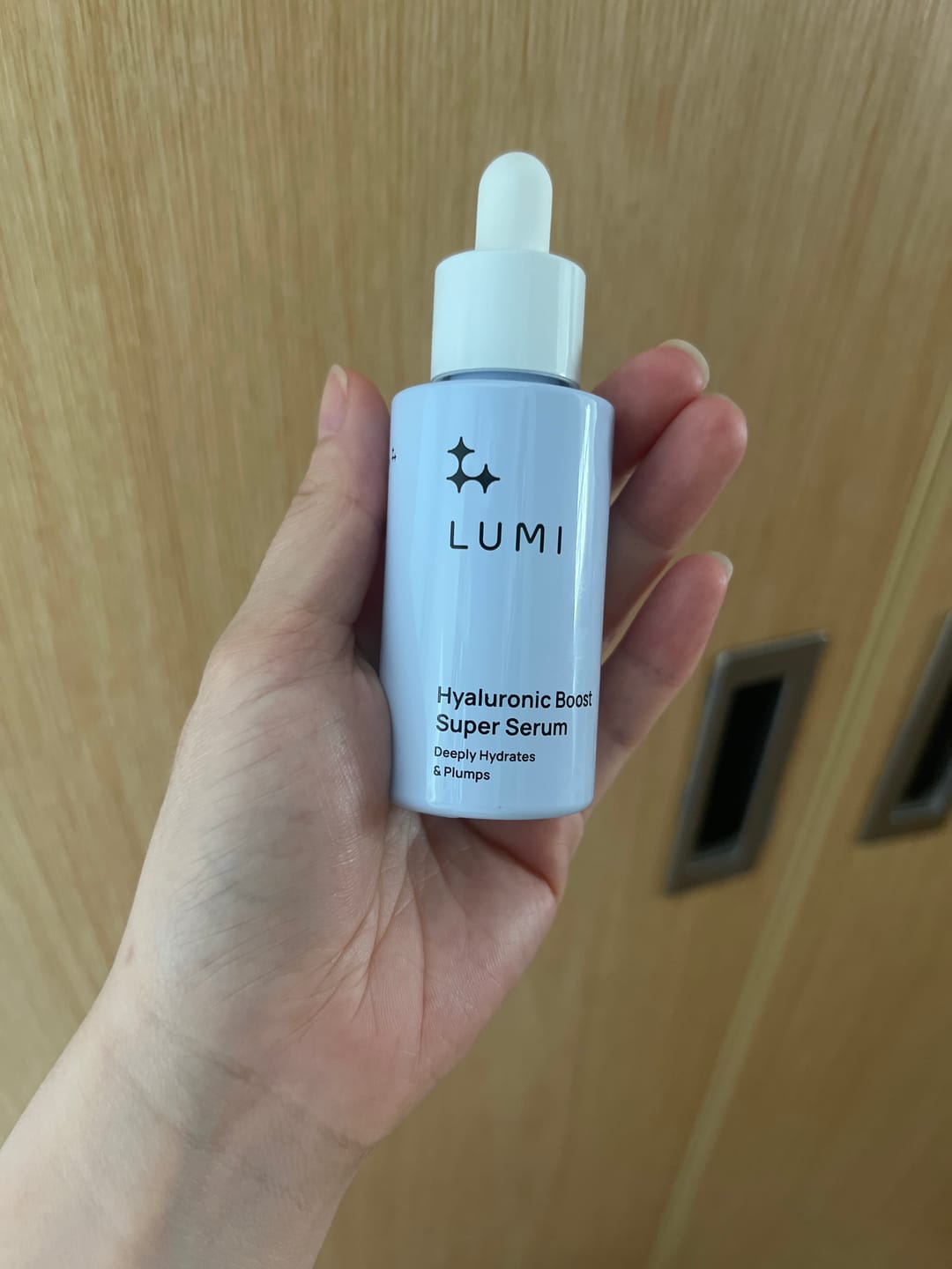 Customer photo review of Hyaluronic Boost Super Serum