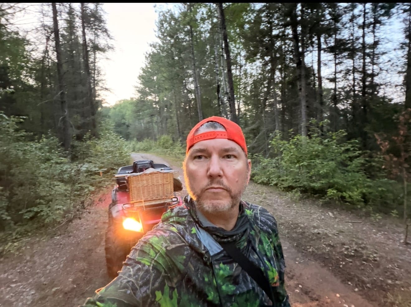 Customer photo review of Men's UPF 50+ Long Sleeve Hunting Hoodie with Mask FS06M