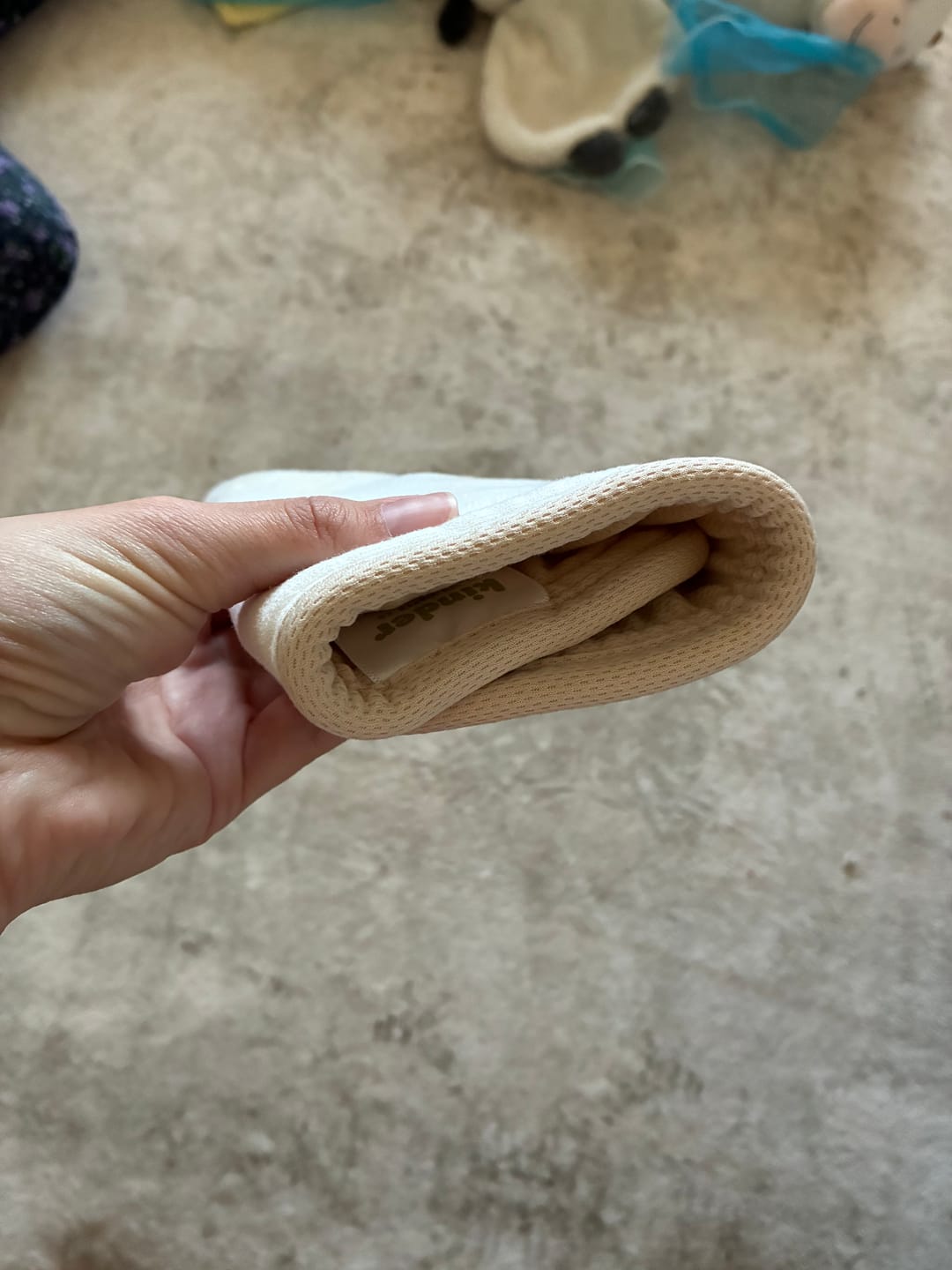 Customer photo review of Heavy - Bookfold - Essential Cloth Diaper Insert - Bamboo Viscose Cotton