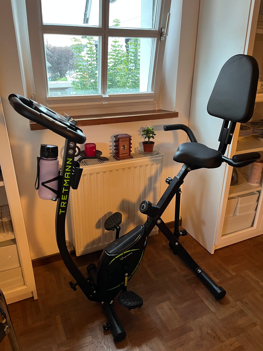 Customer photo review of Tretmann RIDE- Heimtrainer mit tiefem Einstieg