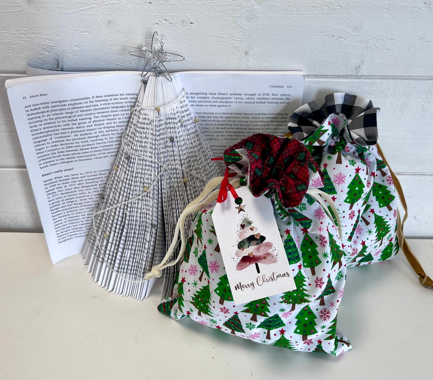 Customer photo review of Festive Forest Polycotton Fabric