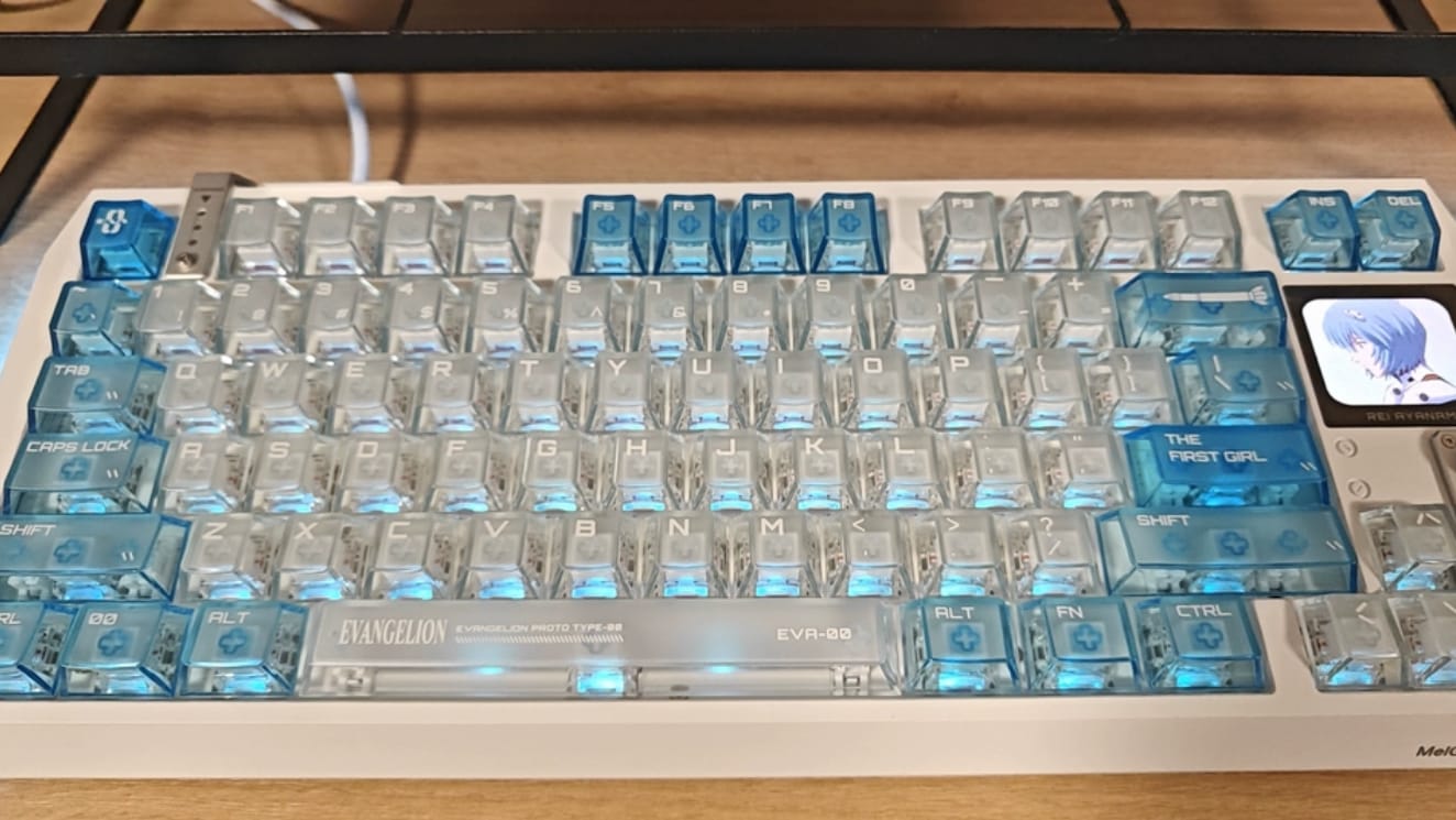Customer photo review of Centauri80 Rei Edition HE Gaming Keyboard