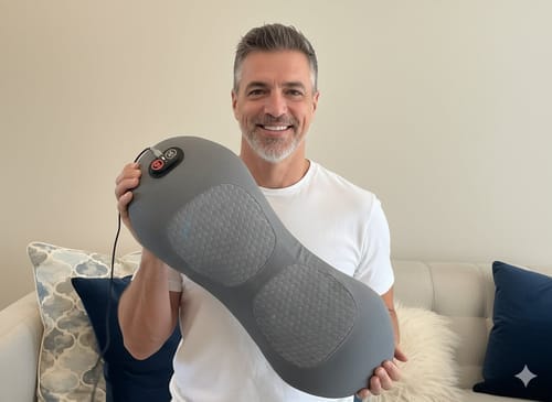 Customer photo review of ORTHEVIA OrthoVital™ Pro 3-in-1 Back Massager