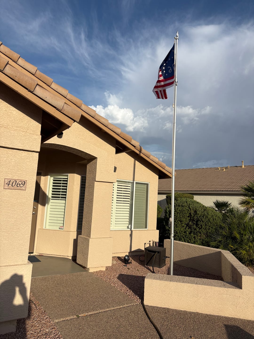 Customer photo review of 3' x 5' Bennington Flag