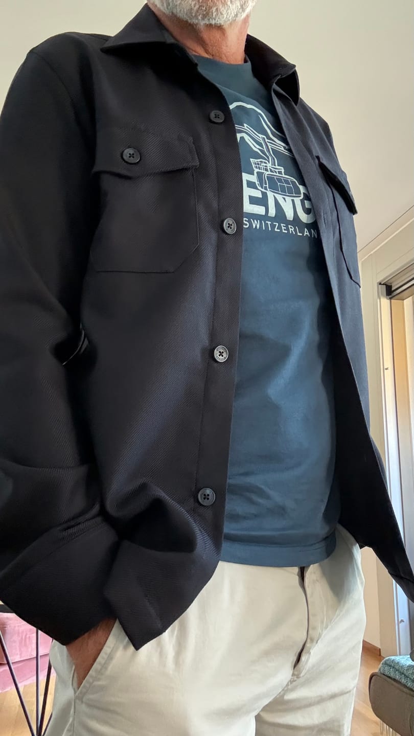 Customer photo review of Drift Overshirt Herren