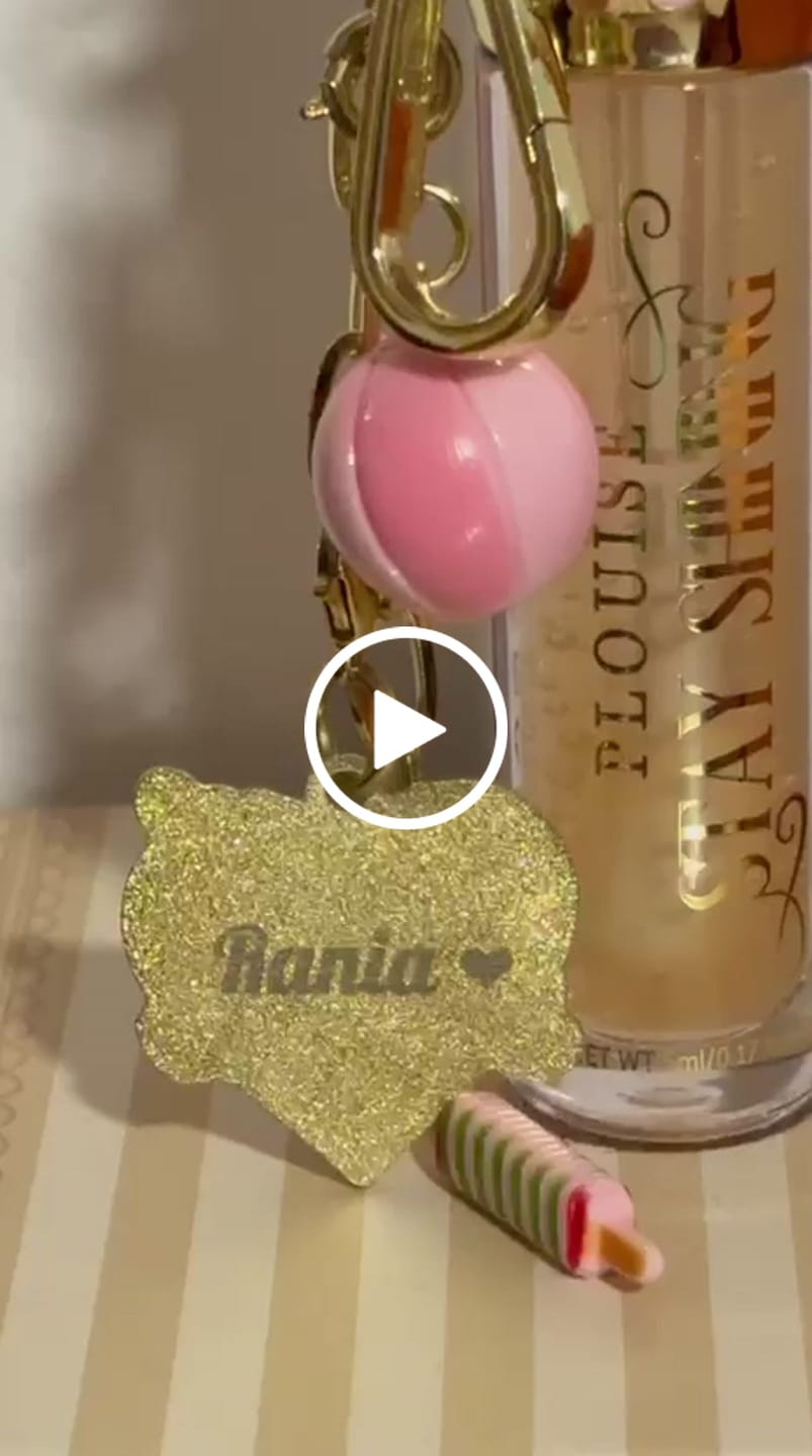 Customer video review of Personalised Stay Shining Lip Oil