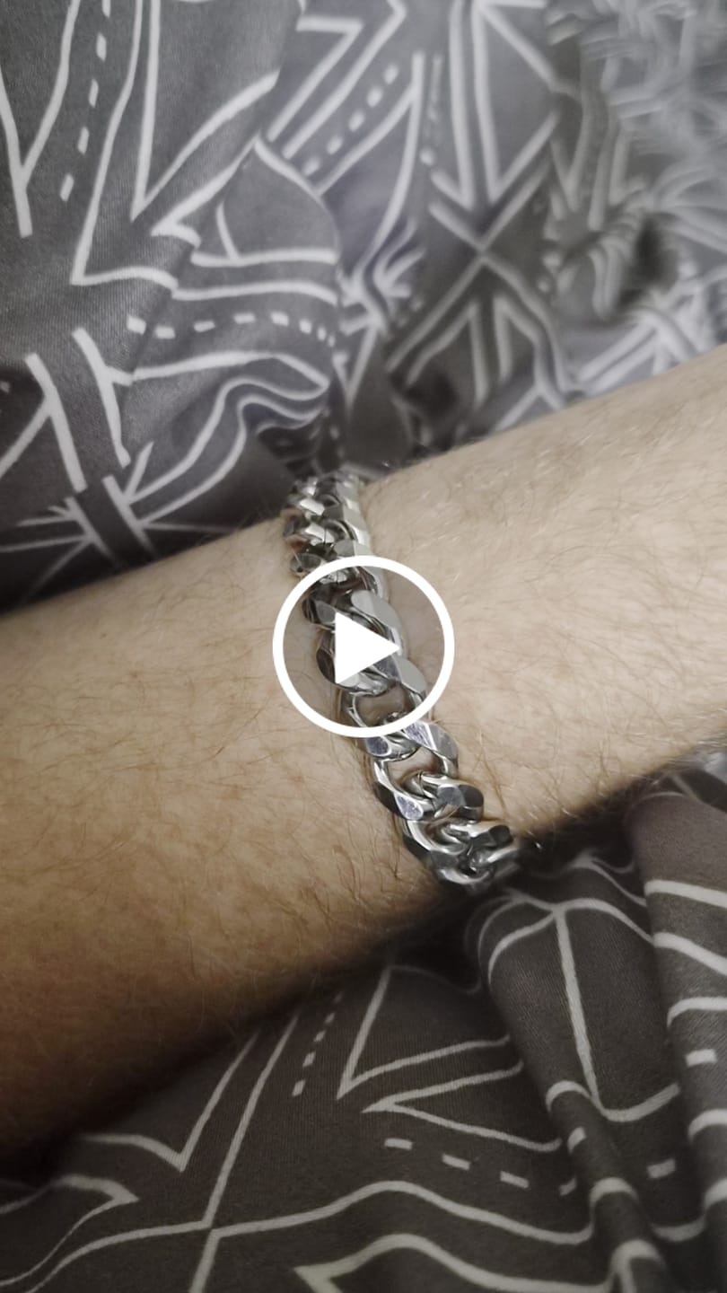 Customer video review of The Origin Cuban - Silver - 12MM