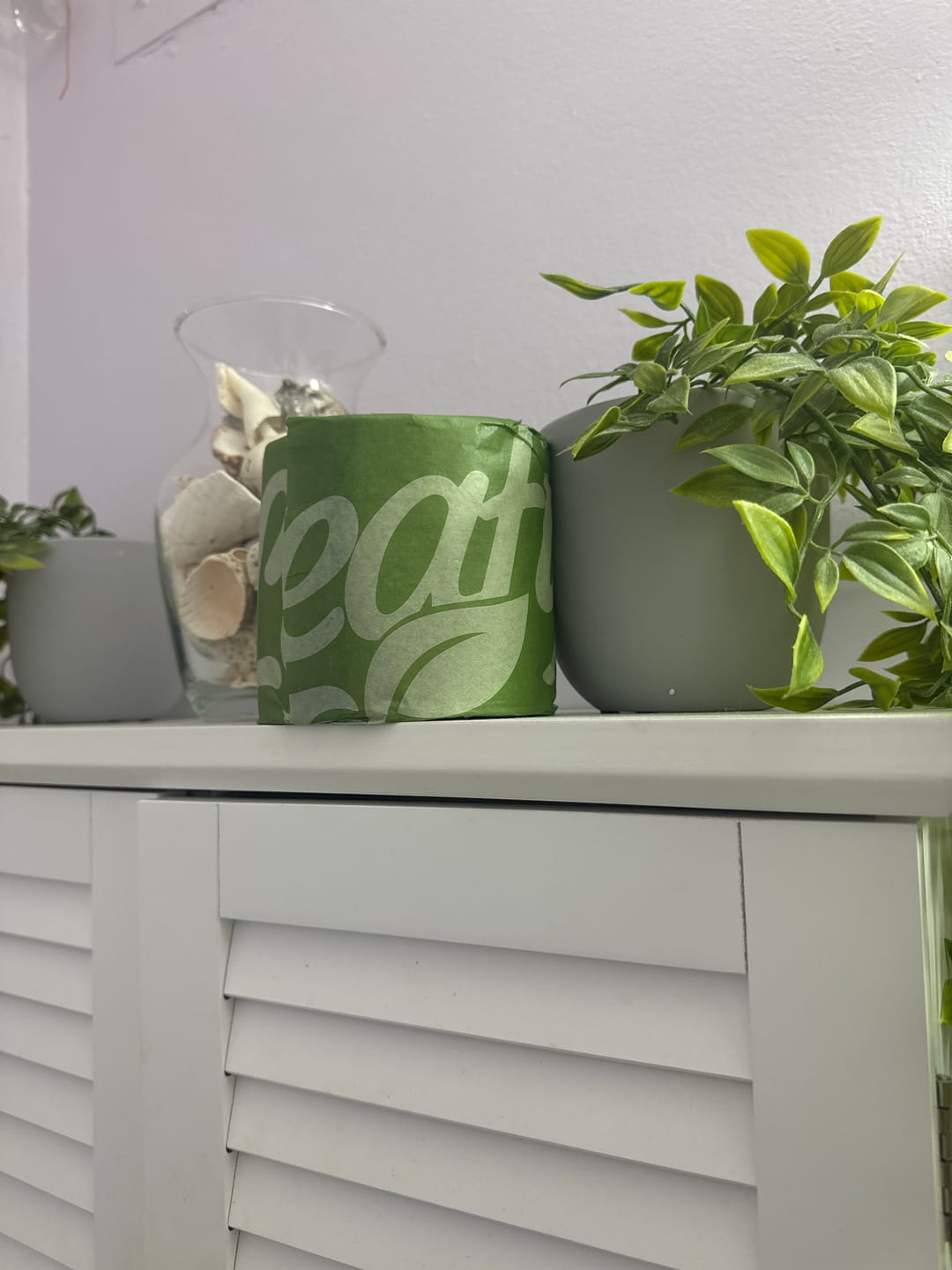 Customer photo review of Leafy EarthSoft Bamboo - 12 roll 2 ply