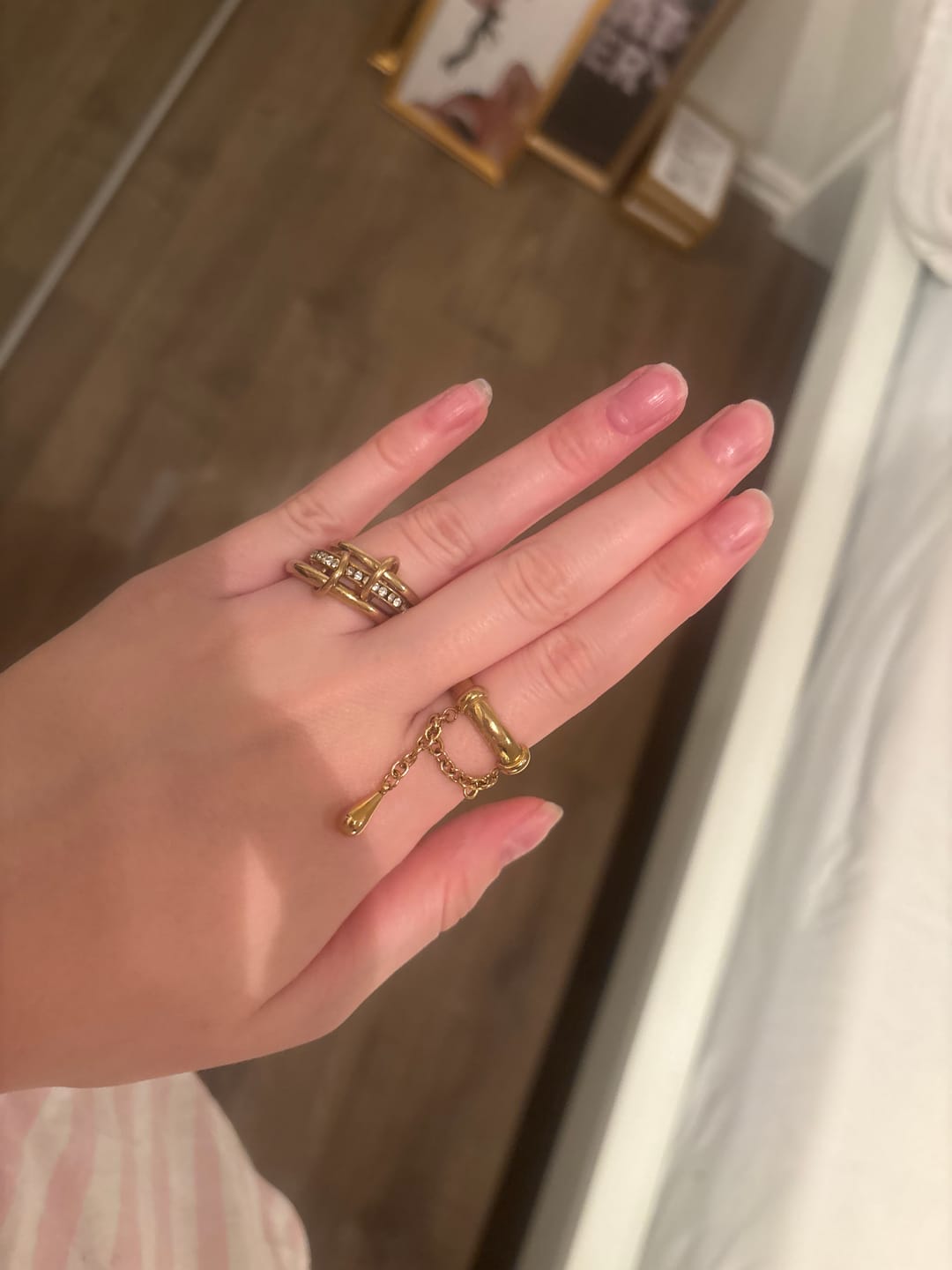 Customer photo review of Rain - Chain Ring Stainless Steel
