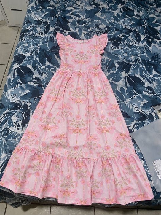 Customer photo review of Vestido Largo para niña - Sara
