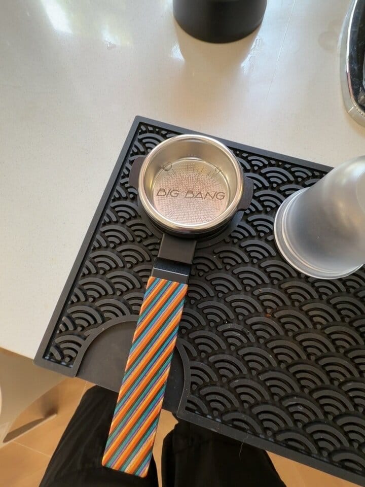 Customer photo review of Abora GE Portafilter Handle | 58mm E61 Compatible