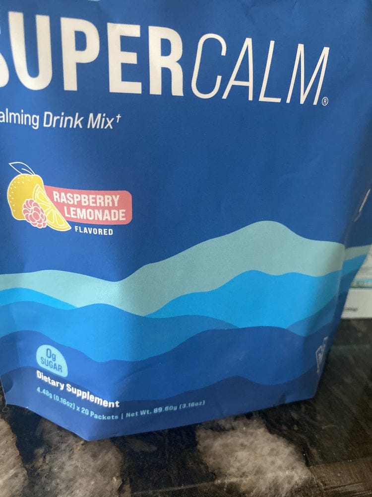 Customer photo review of Supercalm - Der flüssige Anti-Stress-Drink