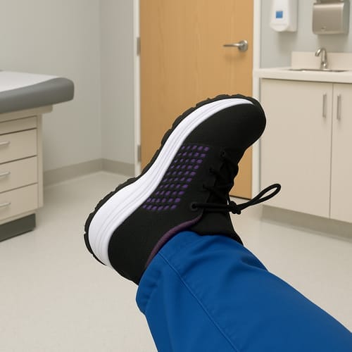 Customer photo review of Tênis Ortopédico Feminino OrtoFlex Pro